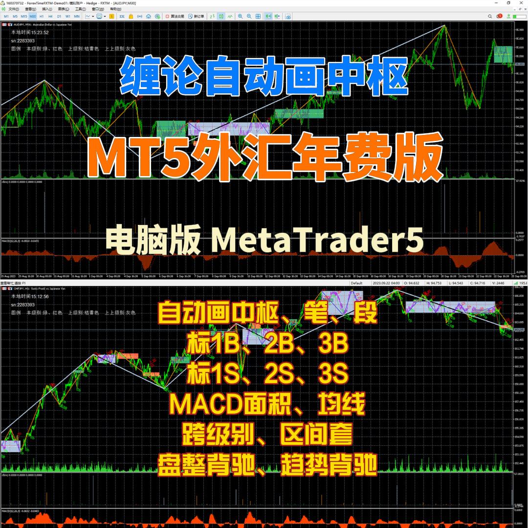 缠论MT5外汇年费版 1598元